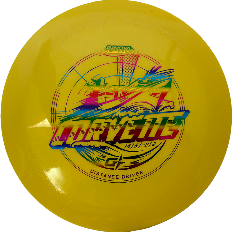 Innova Corvette Innova Corvette - GStar / 169g - Yellow (Rainbow Foil) - Skyline Disc Golf