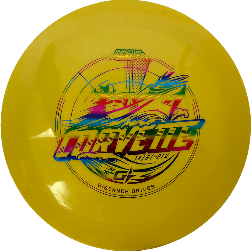 Innova Corvette Innova Corvette - GStar / 169g - Yellow (Rainbow Foil) - Skyline Disc Golf