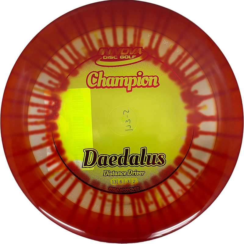 Innova Daedalus Innova Daedalus - I-Dye Champion / 173g - Yellow/Red Burst (Red) - Skyline Disc Golf