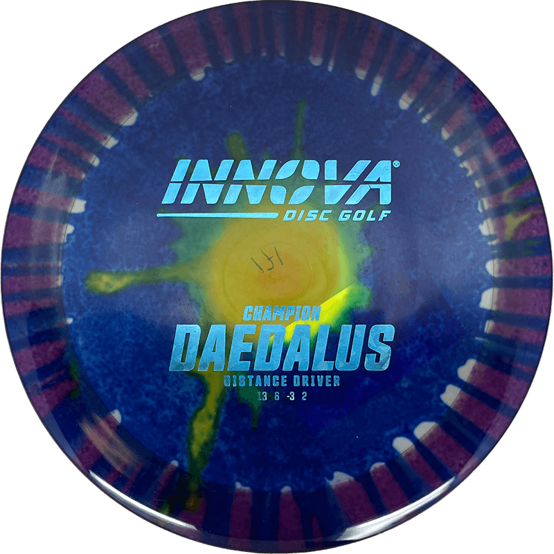 Innova Daedalus Innova Daedalus - I-Dye Champion / 171g - Yellow/Blue Burst (Blue Chrome) - Skyline Disc Golf