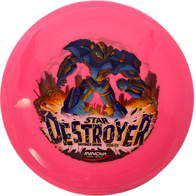 Innova Destroyer Innova Destroyer - Star / 171g - Pink (Innvision Stamp) - Skyline Disc Golf