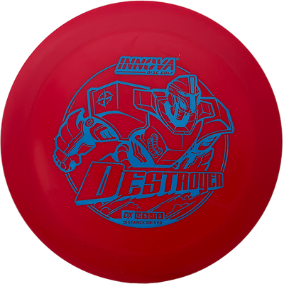 Innova Destroyer Innova Destroyer - DX / 166g - Red (Blue Foil) - Skyline Disc Golf