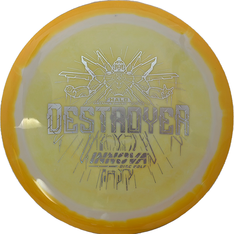 Innova Destroyer Innova Destroyer - Halo Star / 173g - Yellow (Diamond Plate) - Skyline Disc Golf