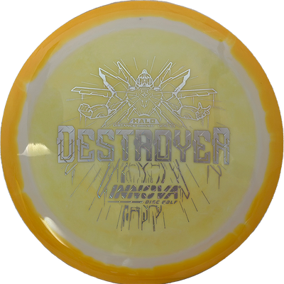 Innova Destroyer Innova Destroyer - Halo Star / 173g - Yellow (Diamond Plate) - Skyline Disc Golf