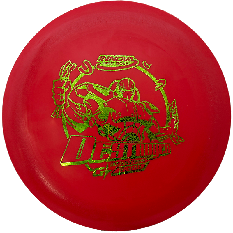 Innova Destroyer Innova Destroyer - GStar / 173g - Red (Yellow Green Laser) - Skyline Disc Golf