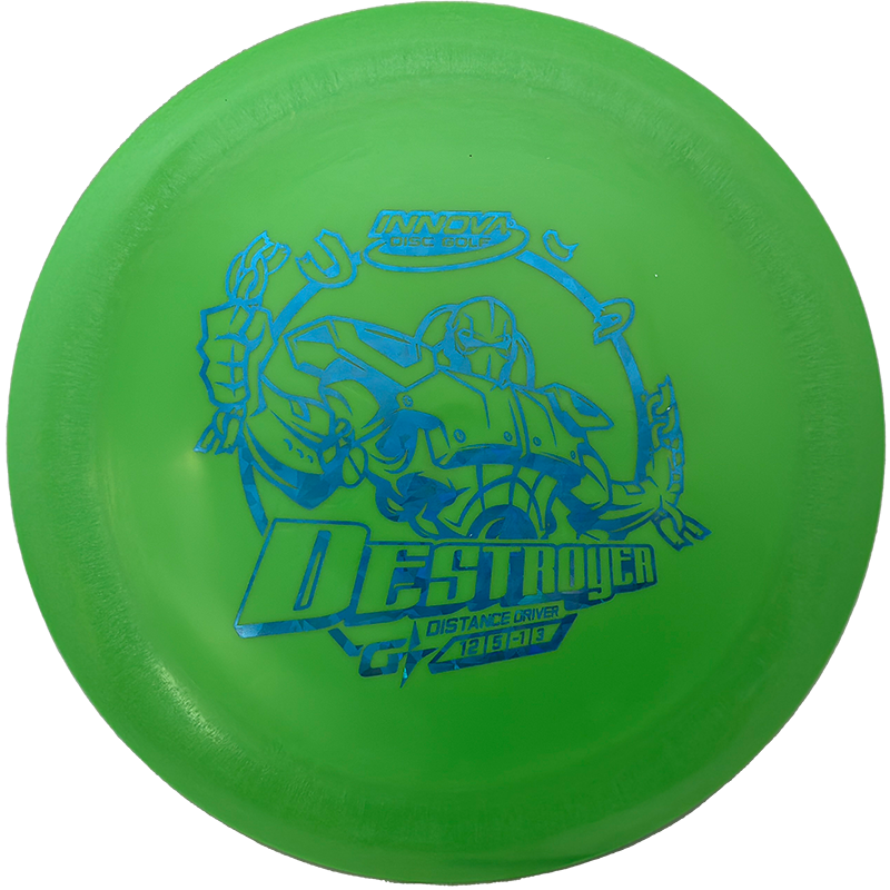 Innova Destroyer Innova Destroyer - GStar / 171g - Lime (Blue Shatter) - Skyline Disc Golf