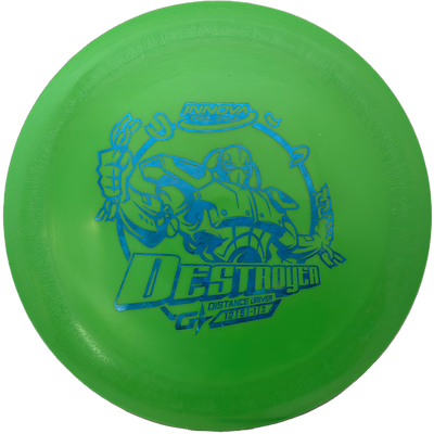 Innova Destroyer Innova Destroyer - GStar / 171g - Lime (Blue Shatter) - Skyline Disc Golf