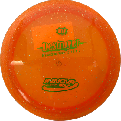 Innova Destroyer Innova Destroyer - MetalFlake Champion / 170g - Orange (Green) - Skyline Disc Golf