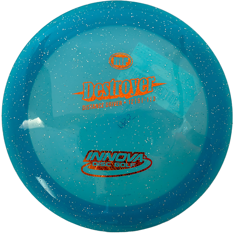 Innova Destroyer Innova Destroyer - MetalFlake Champion / 173g - Blue (Orange) - Skyline Disc Golf