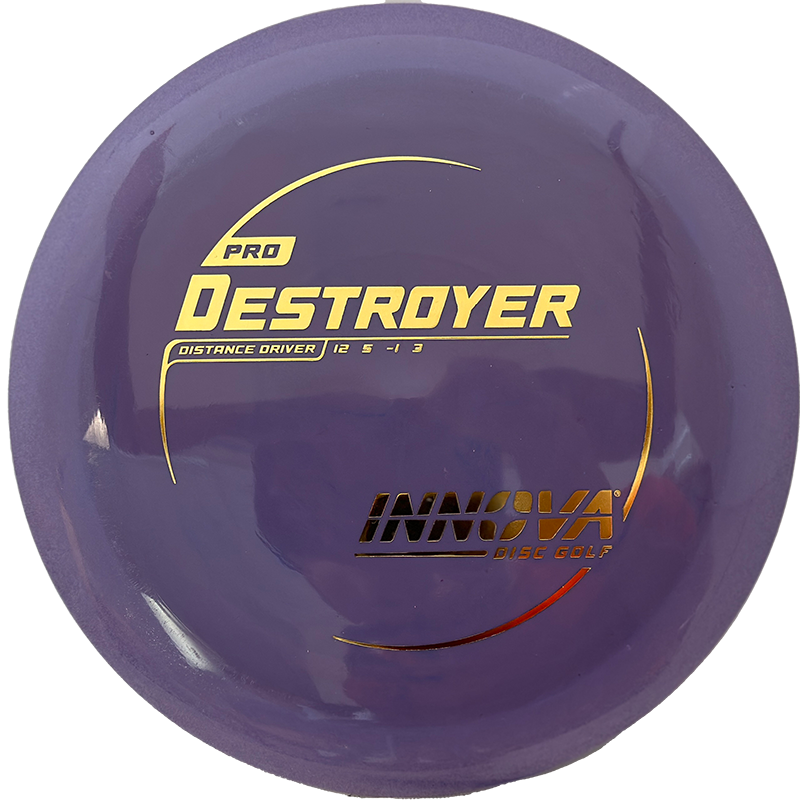 Innova Destroyer Innova Destroyer - Pro / 168g - Purple (Gold) - Skyline Disc Golf