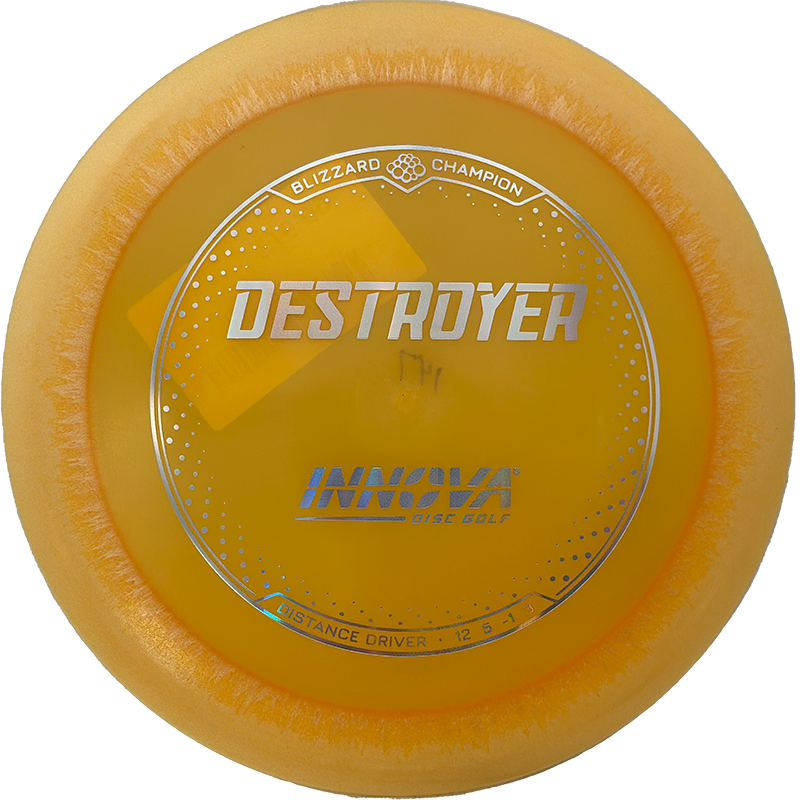 Innova Destroyer Innova Destroyer - Blizzard Champion / 147g - Orange Melon (Chrome) - Skyline Disc Golf