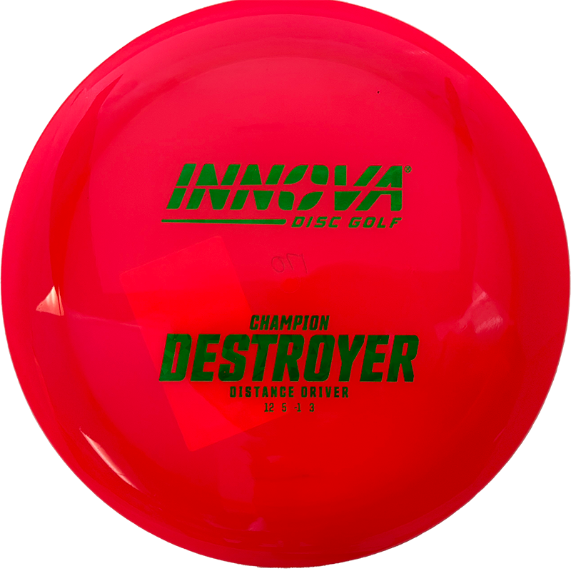 Innova Destroyer Innova Destroyer - Champion / 170g - Red (Green) - Skyline Disc Golf