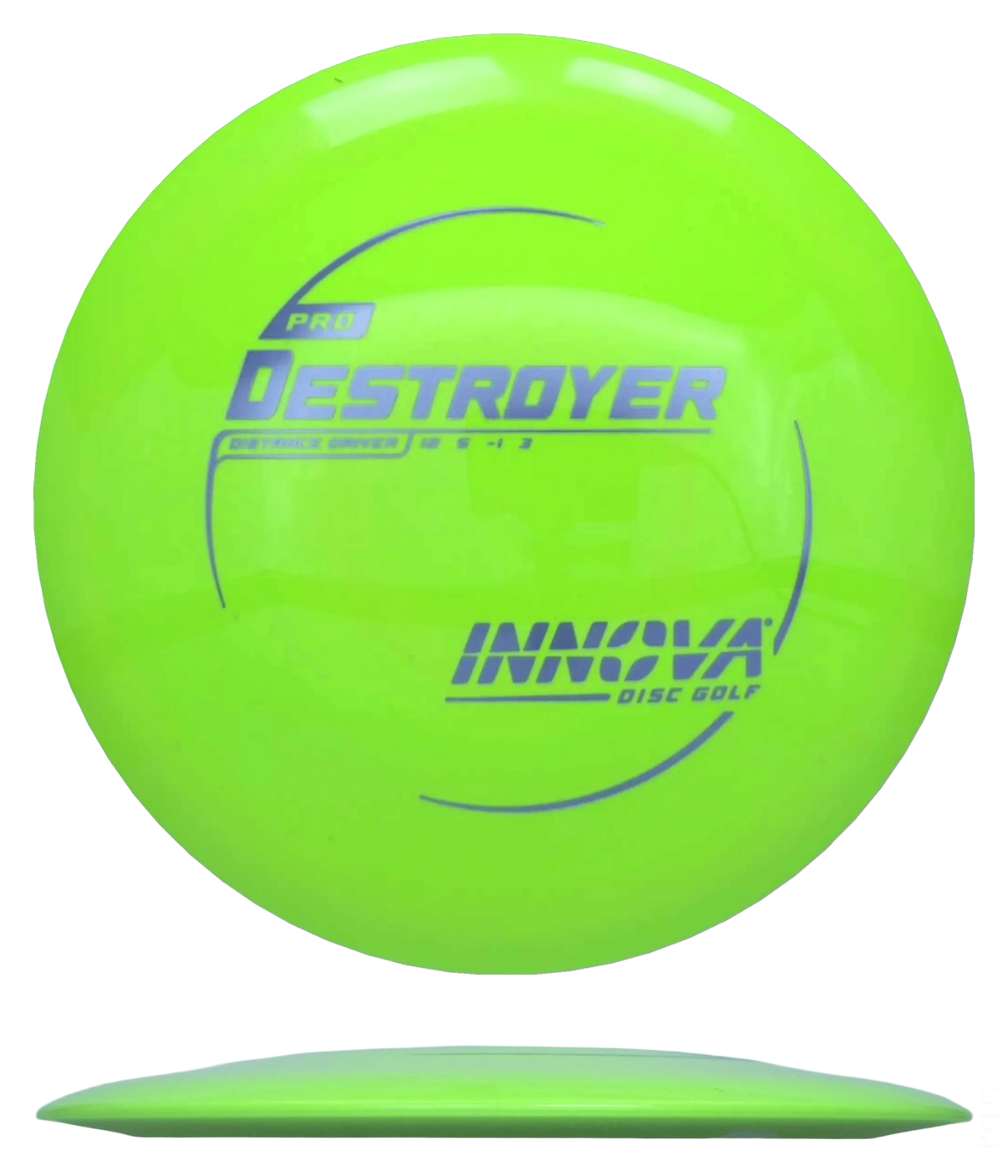 Innova Destroyer - Pro / 173-75g - Lime (Lavender Foil) - Skyline Disc Golf