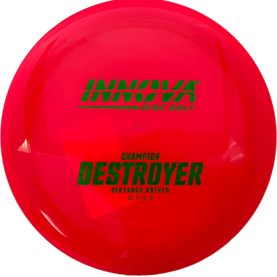 Innova Destroyer Innova Destroyer - Champion / 170g - Red (Green) - Skyline Disc Golf