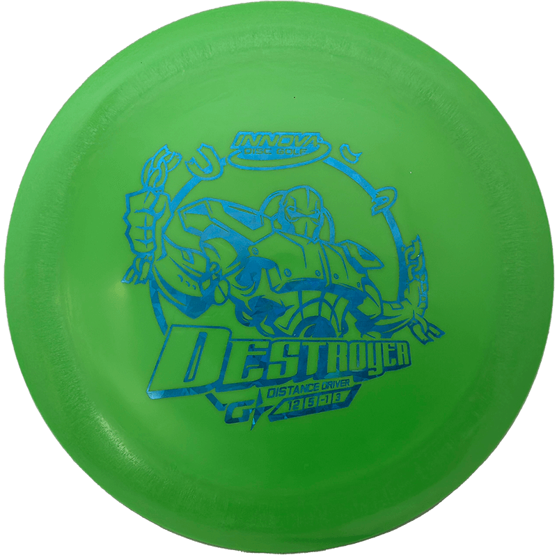 Innova Destroyer Innova Destroyer - GStar / 171g - Lime (Blue Shatter) - Skyline Disc Golf