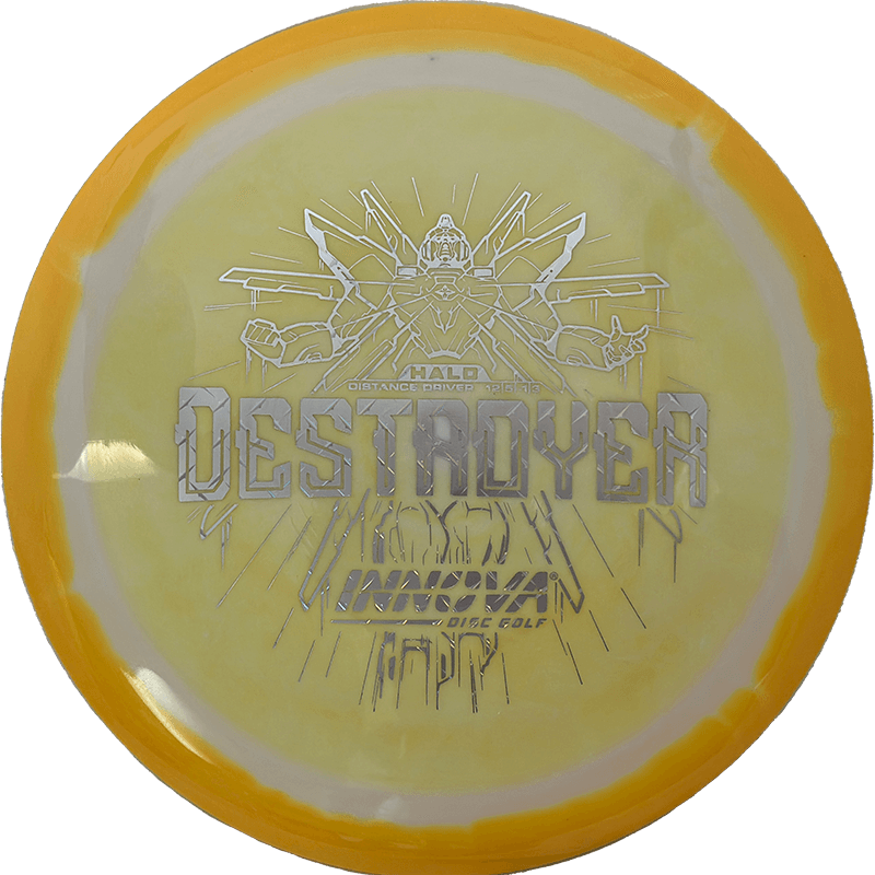 Innova Destroyer Innova Destroyer - Halo Star / 173g - Yellow (Diamond Plate) - Skyline Disc Golf