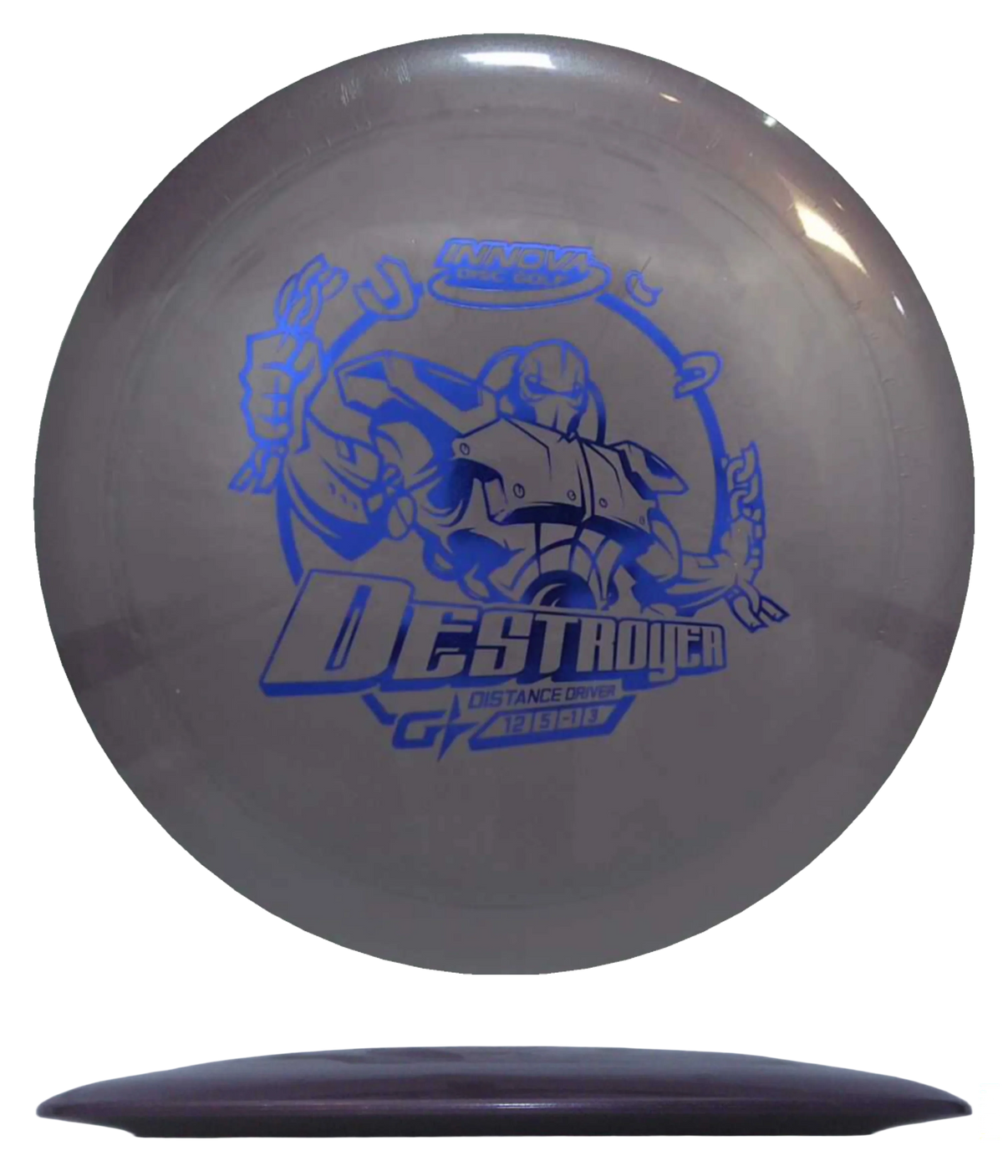 Innova Destroyer - GStar / 169g - Smoke Gray (Blue Foil) - Skyline Disc Golf
