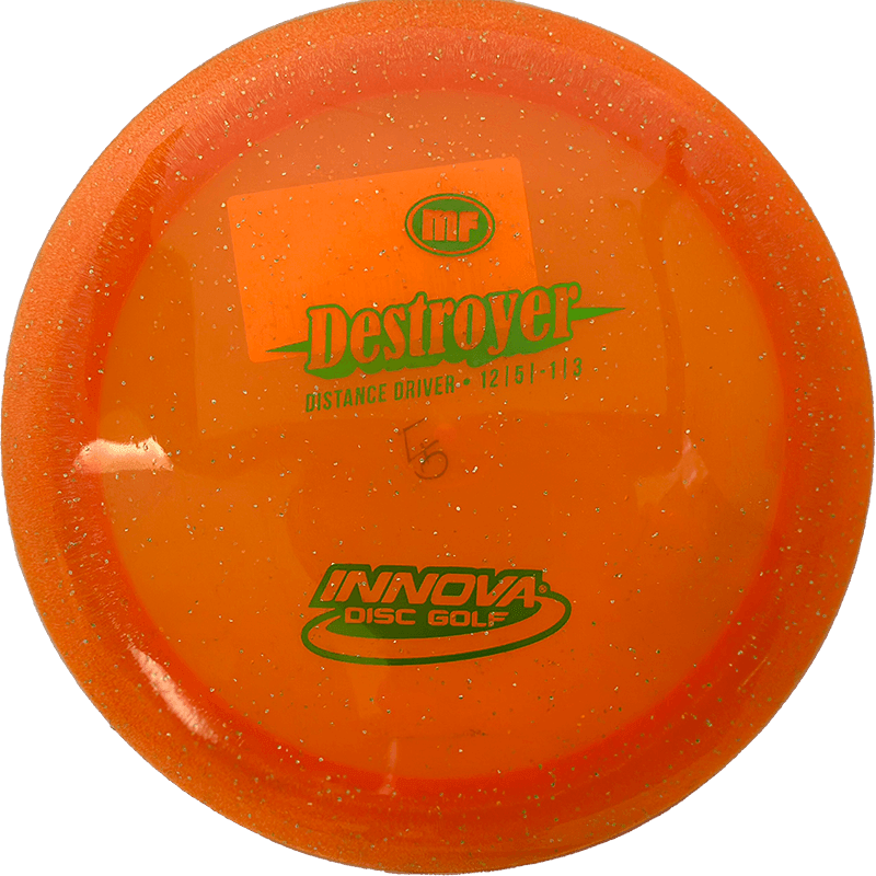Innova Destroyer - MetalFlake Champion / 170g - Orange (Green)
