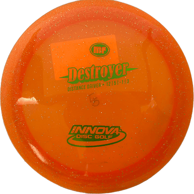 Innova Destroyer Innova Destroyer - MetalFlake Champion / 170g - Orange (Green) - Skyline Disc Golf