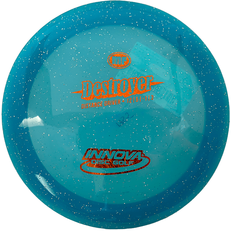 Innova Destroyer Innova Destroyer - MetalFlake Champion / 173g - Blue (Orange) - Skyline Disc Golf