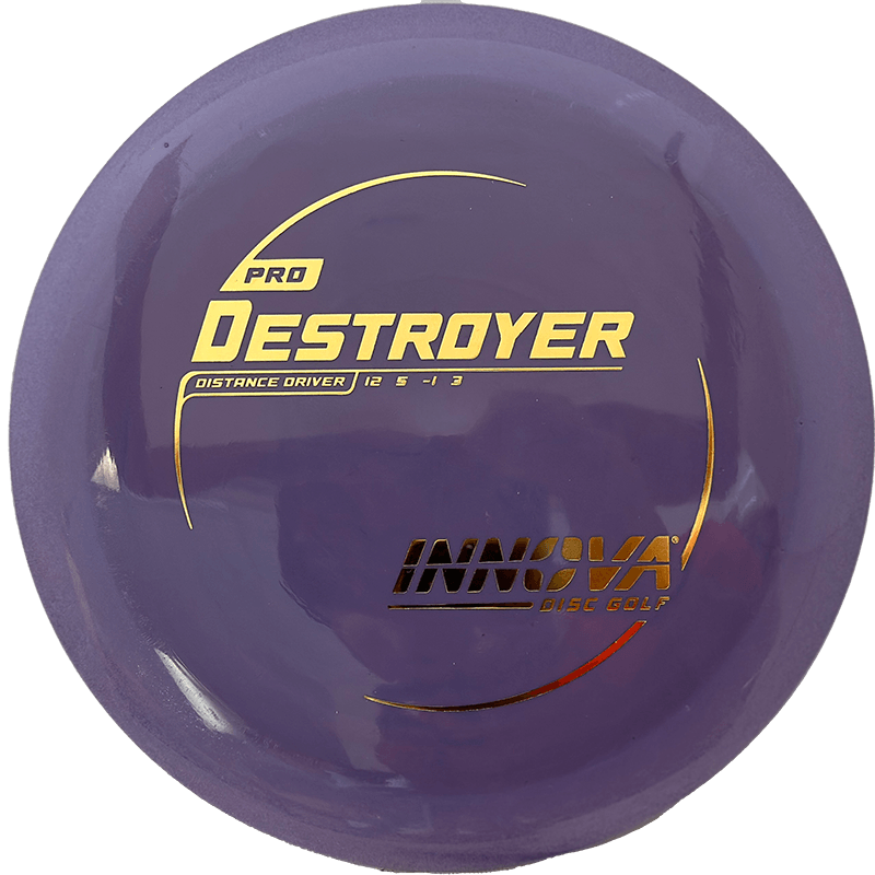 Innova Destroyer Innova Destroyer - Pro / 168g - Purple (Gold) - Skyline Disc Golf