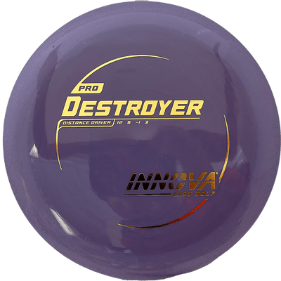 Innova Destroyer Innova Destroyer - Pro / 168g - Purple (Gold) - Skyline Disc Golf