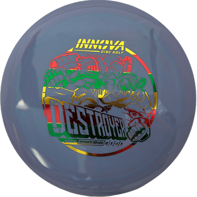 Innova Destroyer Innova Destroyer - Star / 173g - Slate Blue (Rasta Foil) - Skyline Disc Golf