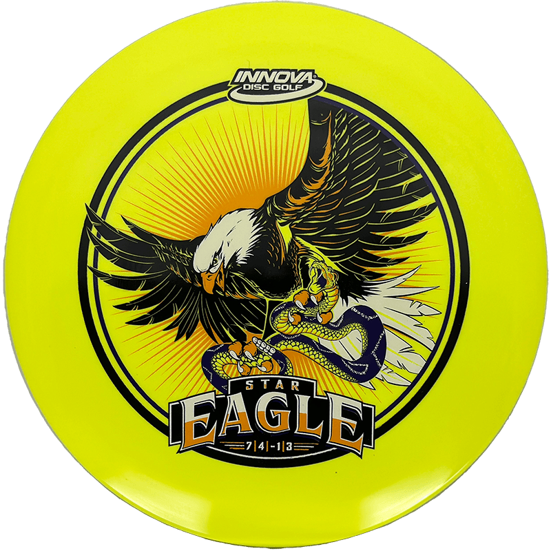 Innova Eagle Innova Eagle - INNfuse Star / 173-75g - Yellow (Full Color) - Skyline Disc Golf