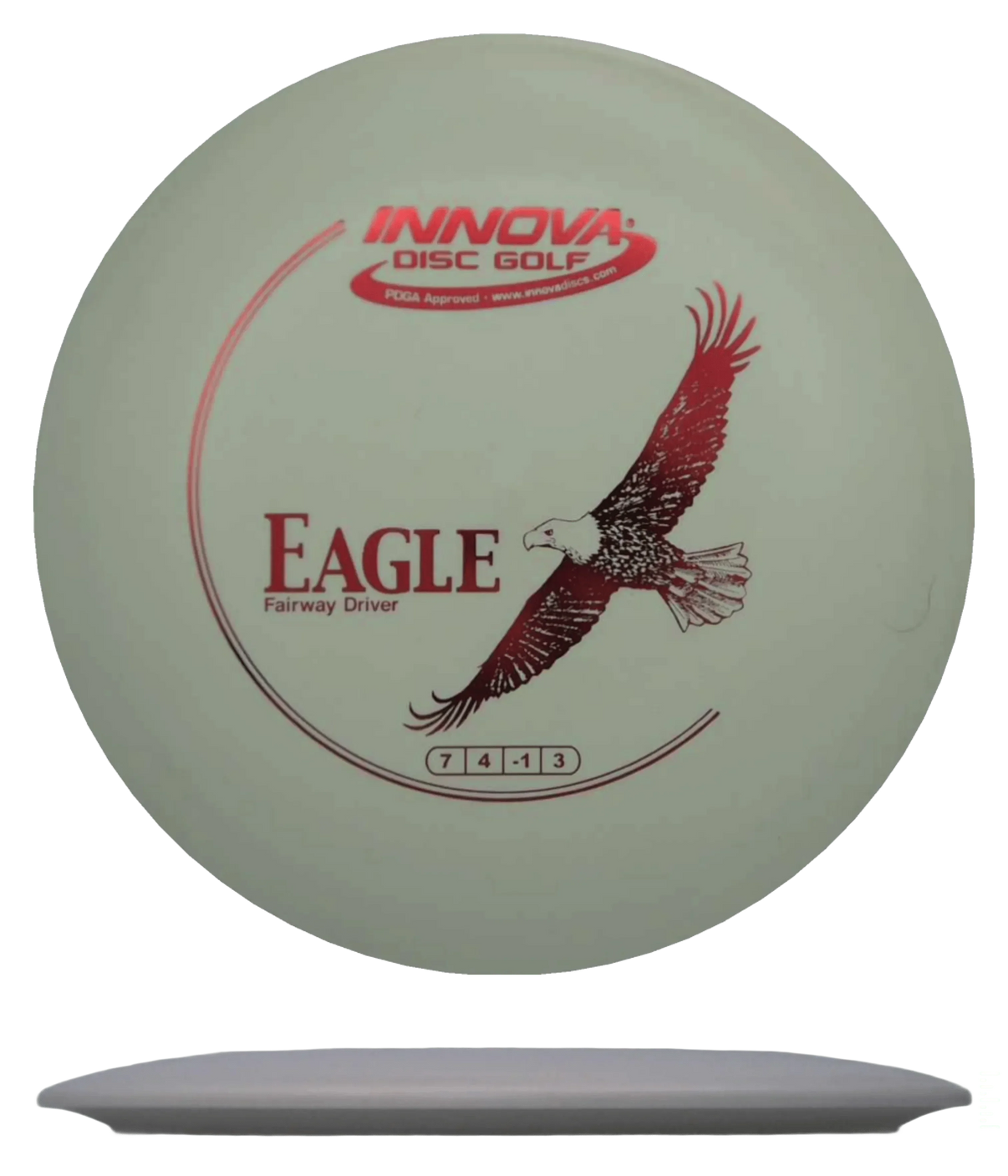 Innova Eagle - DX / 168g - White (Red Foil) - Skyline Disc Golf