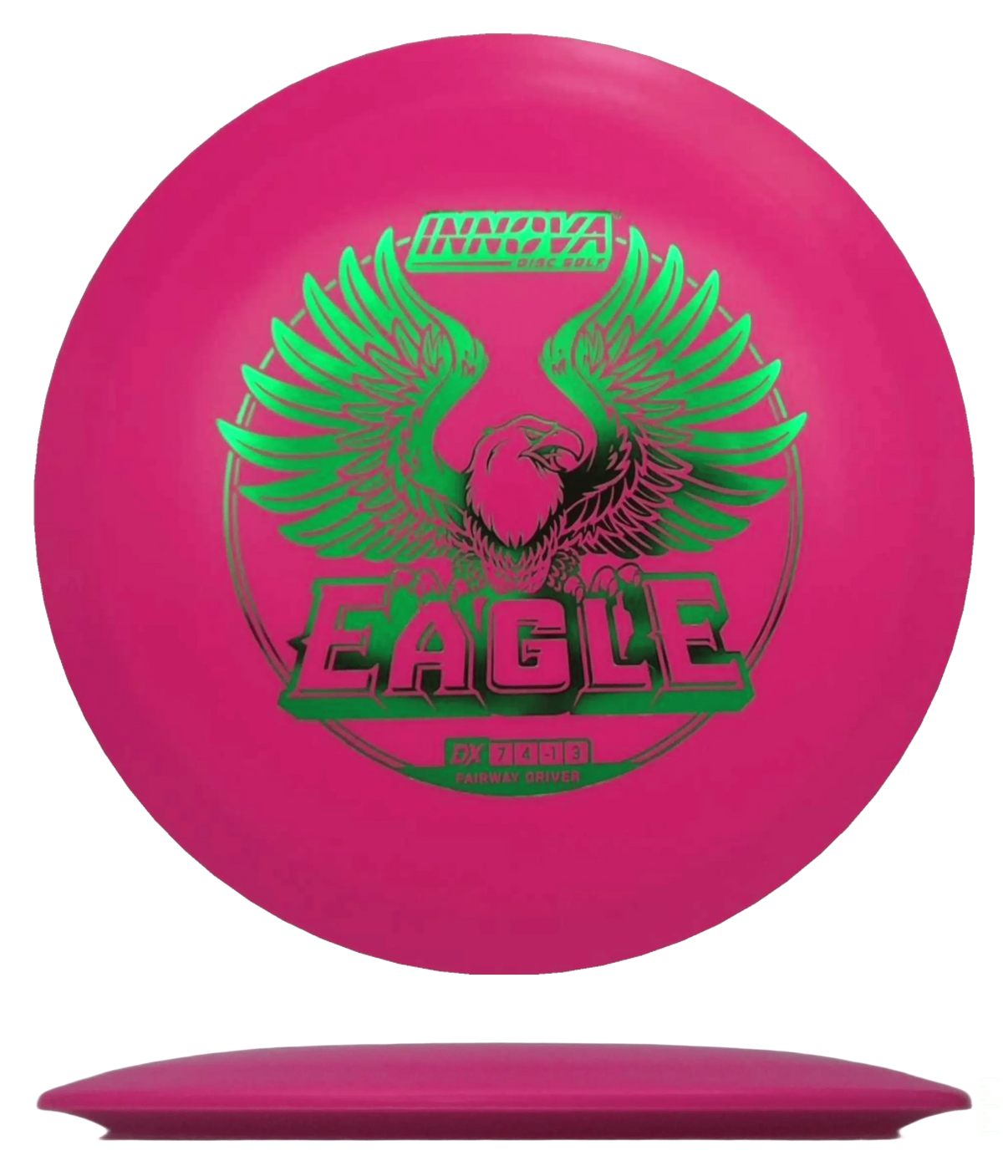 Innova Eagle - DX / 175g - Hot Pink (Green Foil) - Skyline Disc Golf