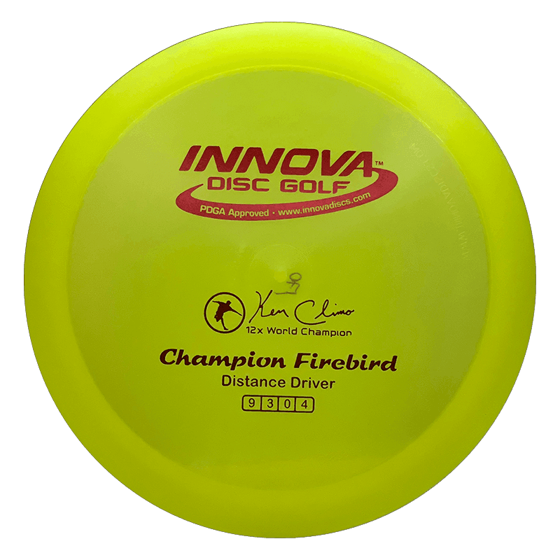 Innova Firebird Innova Firebird - Champion / 170g - Yellow (Red Glitter) - Skyline Disc Golf