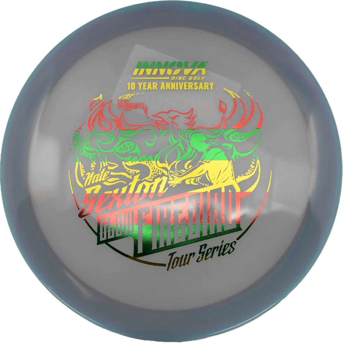 Innova Firebird - Proto Glow Champion - Nate Sexton Tour Series / 173-75g - Slate Blue-ish (Rasta Foil)