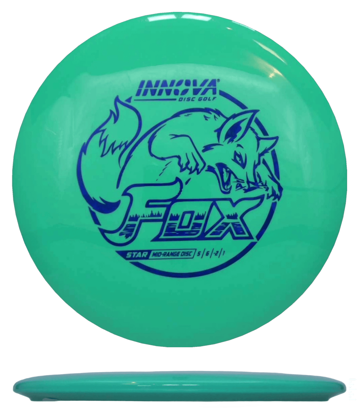 173g - Mint (Blue Shatter) Star Innova Fox - Skyline Disc Golf