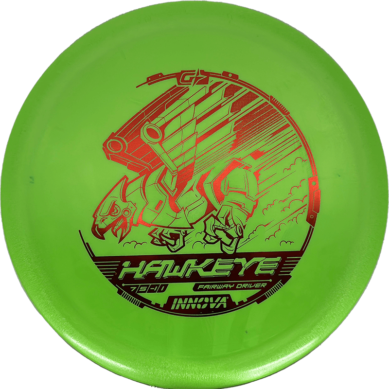 Innova Hawkeye Innova Hawkeye - GStar / 157g - Lime (Red Foil) - Skyline Disc Golf