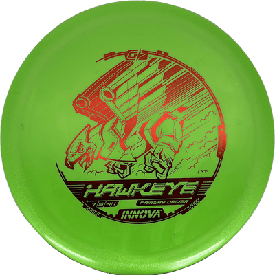 Innova Hawkeye Innova Hawkeye - GStar / 157g - Lime (Red Foil) - Skyline Disc Golf