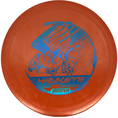 Innova Hawkeye Innova Hawkeye - GStar / 171g - Orange (Blue Chrome) - Skyline Disc Golf