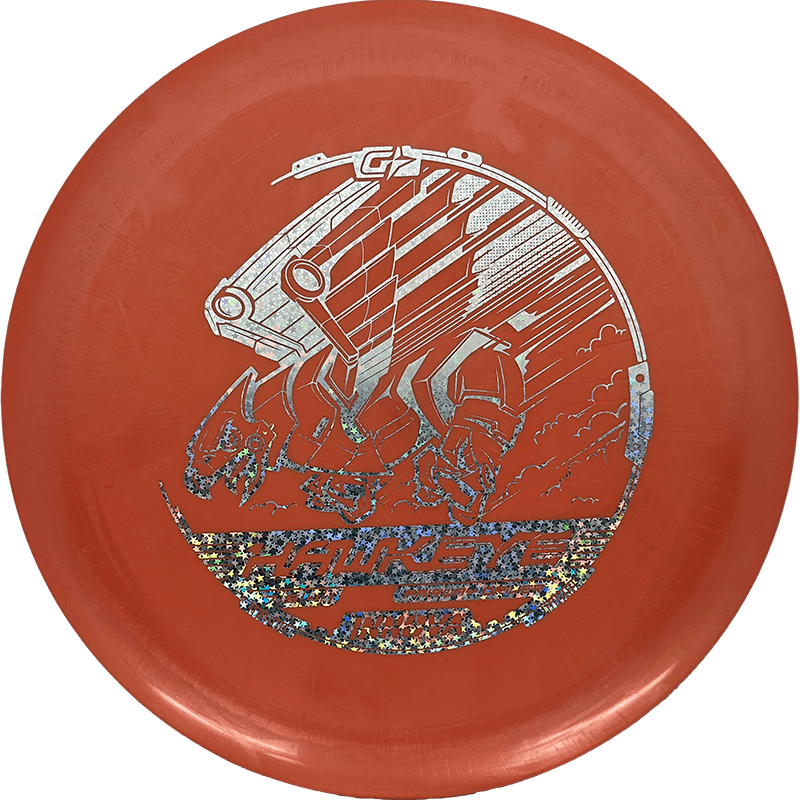 Innova Hawkeye Innova Hawkeye - GStar / 172g - Orange (Silver Glitter) - Skyline Disc Golf