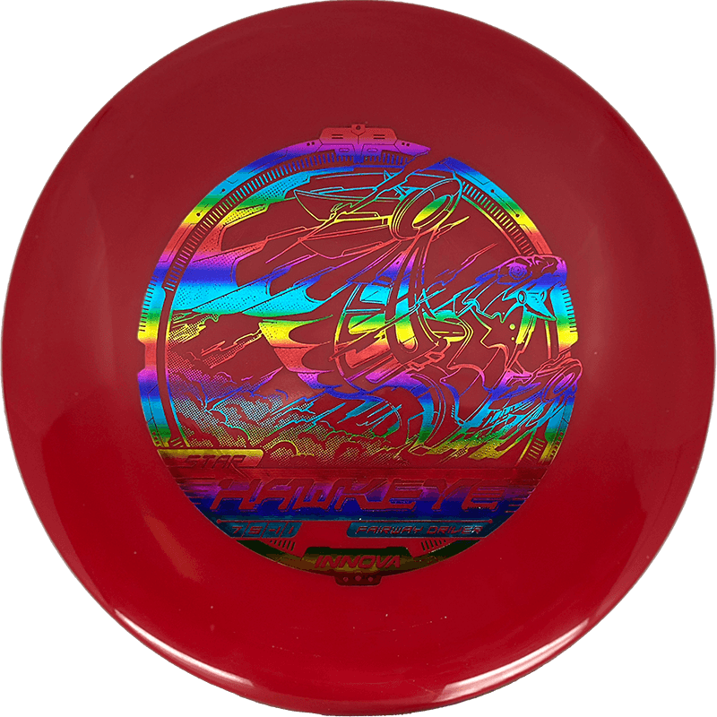 Innova Hawkeye Innova Hawkeye - Star / 173g - Red (Rainbow Foil) - Skyline Disc Golf