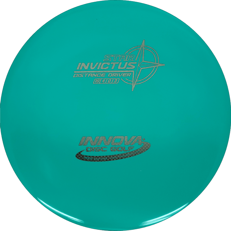 173 - 75g - Teal (Silver Carbon Fiber) Star Innova Invictus - Skyline Disc Golf