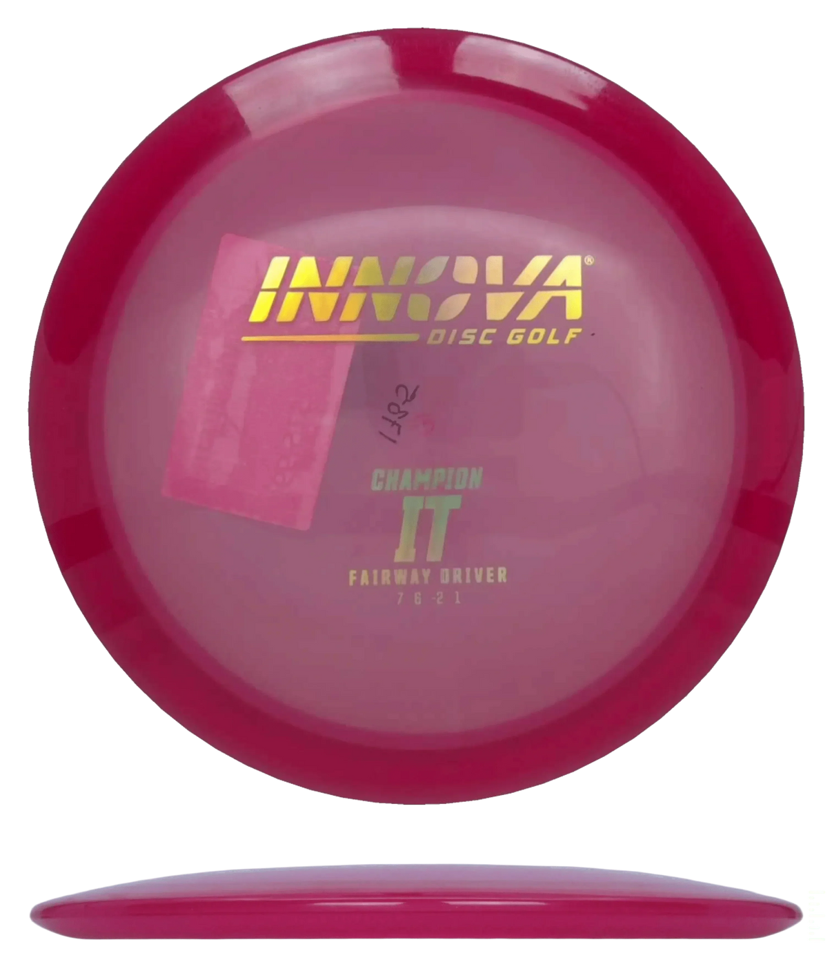 Innova IT - Champion / 173-75g - Red (Gold Chrome) - Skyline Disc Golf