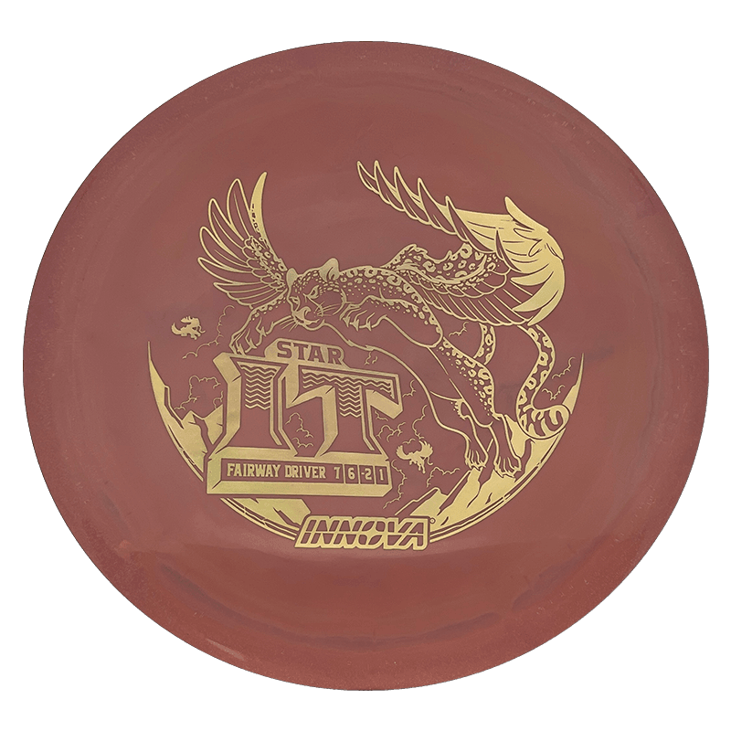 Innova IT Innova IT - Star / 169g - Burnt Mauve/Red (Gold Chrome) - Skyline Disc Golf