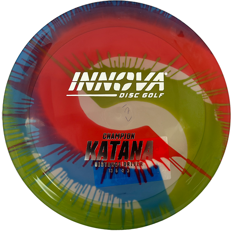 Innova Katana Innova Katana - I-Dye Champion / 167g - Rainbow Spiral (Silver) - Skyline Disc Golf