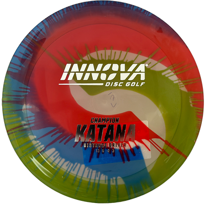 Innova Katana Innova Katana - I-Dye Champion / 167g - Rainbow Spiral (Silver) - Skyline Disc Golf