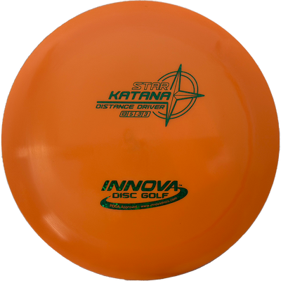 Innova Katana Innova Katana - Star / 170g - Orange (Green Disco) - Skyline Disc Golf