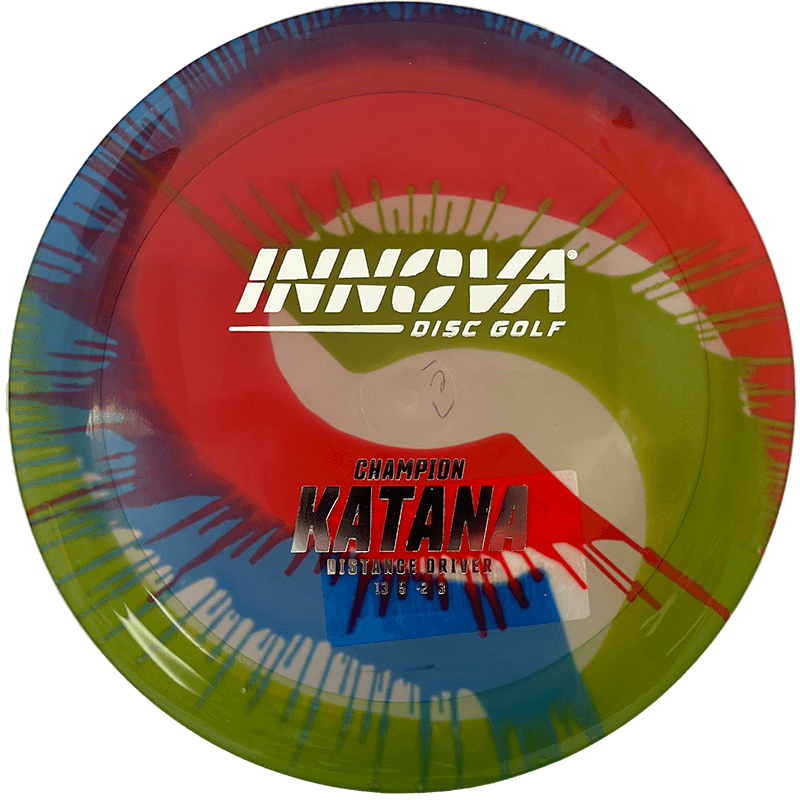 Innova Katana Innova Katana - I-Dye Champion / 167g - Rainbow Spiral (Silver) - Skyline Disc Golf