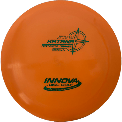 Innova Katana Innova Katana - Star / 170g - Orange (Green Disco) - Skyline Disc Golf