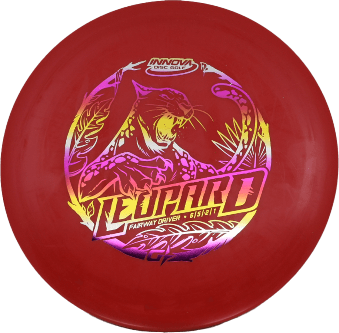 Innova Leopard Innova Leopard - GStar / 173-75g - Red (Sunset Foil) - Skyline Disc Golf