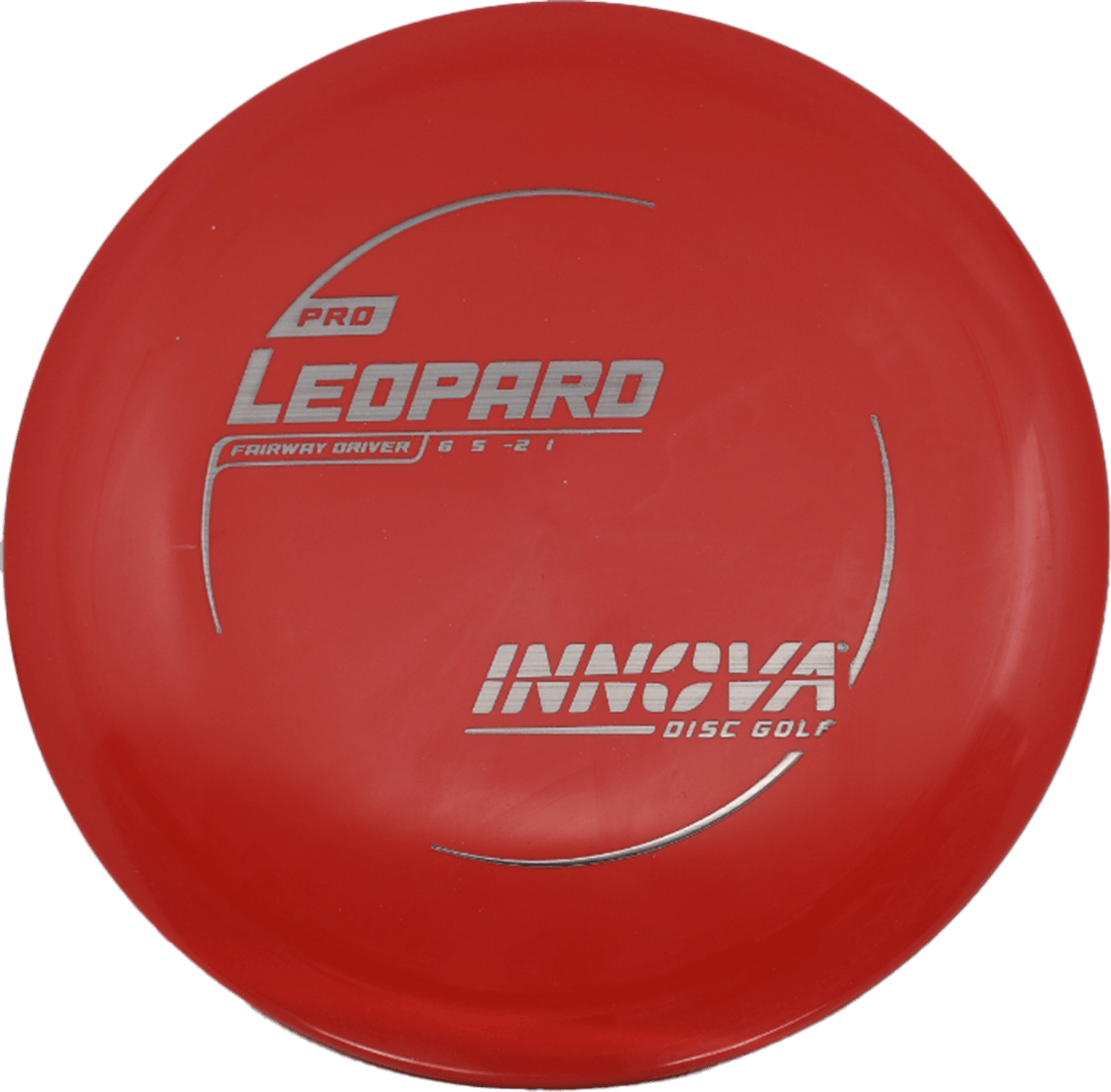 171g - Red (Pewter) Pro Innova Leopard - Skyline Disc Golf