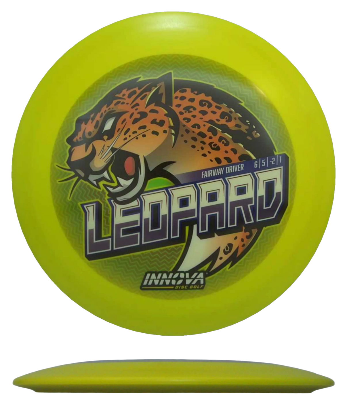 Innova Leopard - DX / 175g - Yellow (Full Color) - Skyline Disc Golf