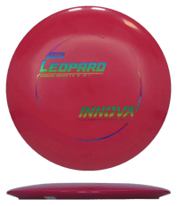 170g - Red (Scratched Rainbow Foil) Pro Innova Leopard - Skyline Disc Golf